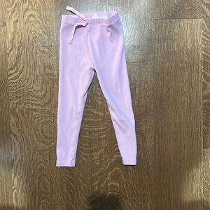 Zara ribbed leggings pink 2-3